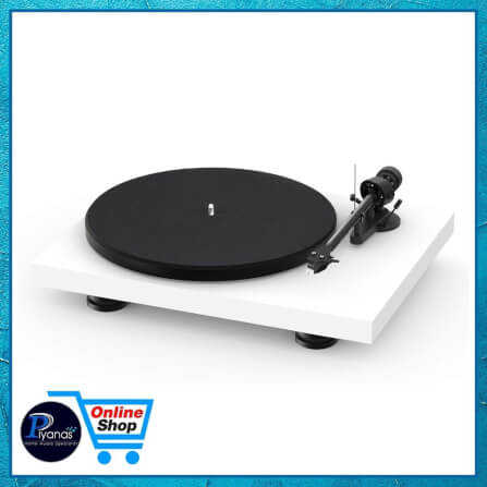 เครื่องเล่นแผ่นเสียง PROJECT : DEBUT CARBON EVO (พร้อมหัวเข็ม ORTOFON รุ่น 2M RED) (SATIN WHITE)_1